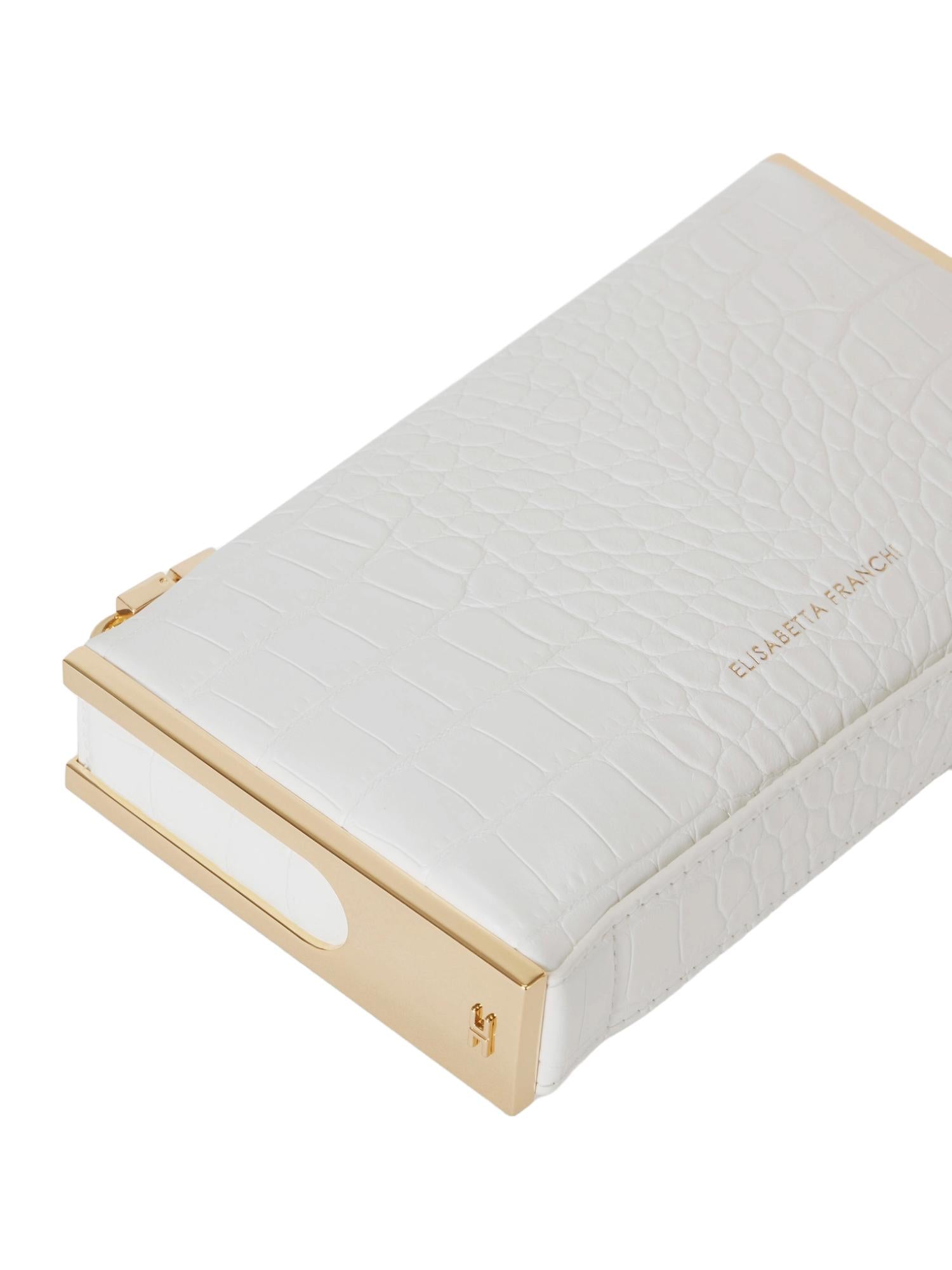 Elisabetta Franchi Borsa clutch con zip