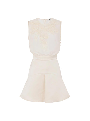Elisabetta Franchi Abito con rose ricamate