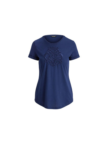 Lauren Ralph Lauren T-shirt con ricamo Hailly