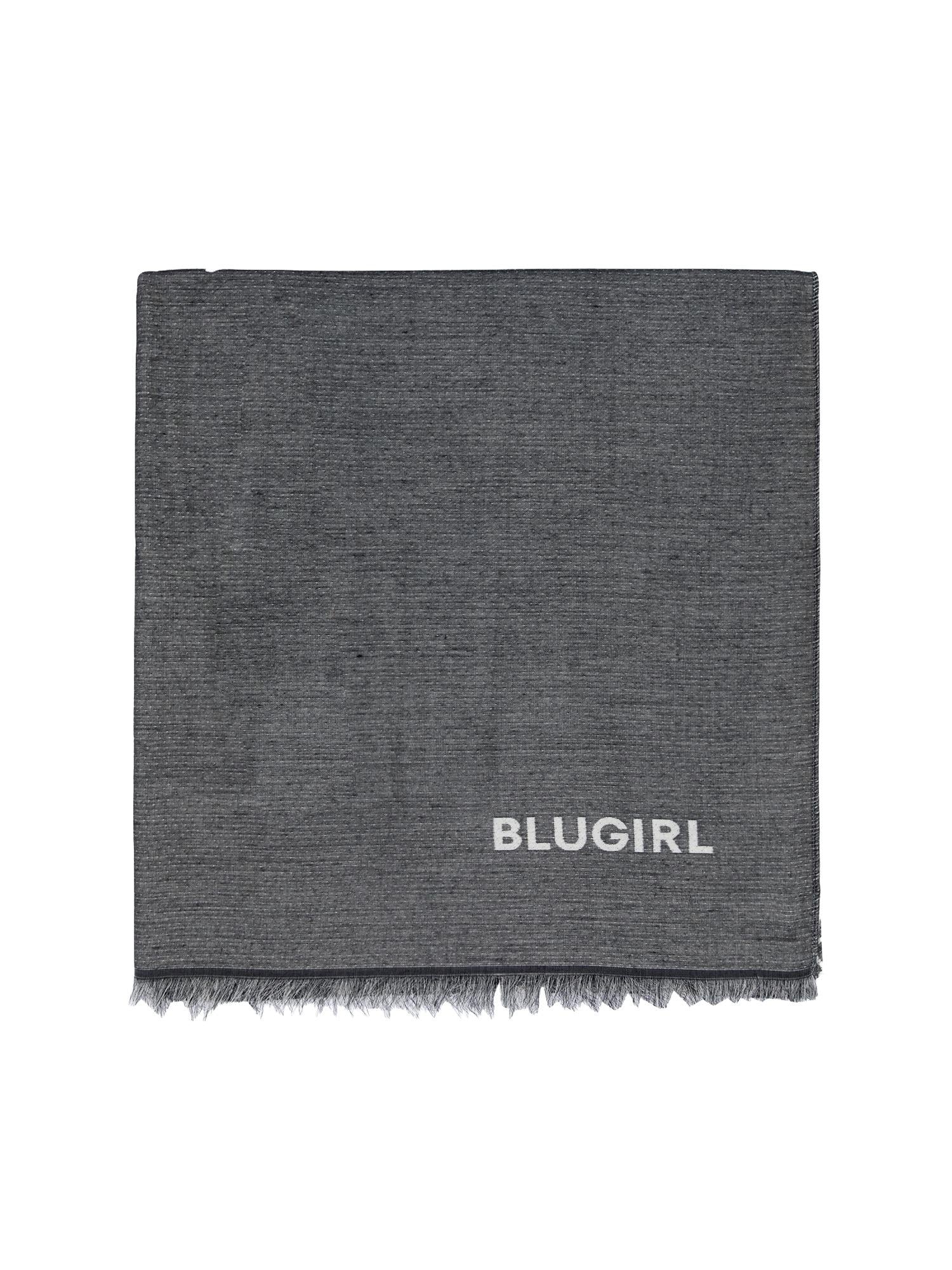 Blugirl Stola con rose stampate 