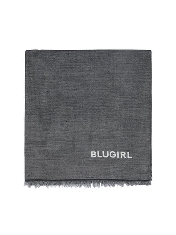 Blugirl Stola con rose stampate 