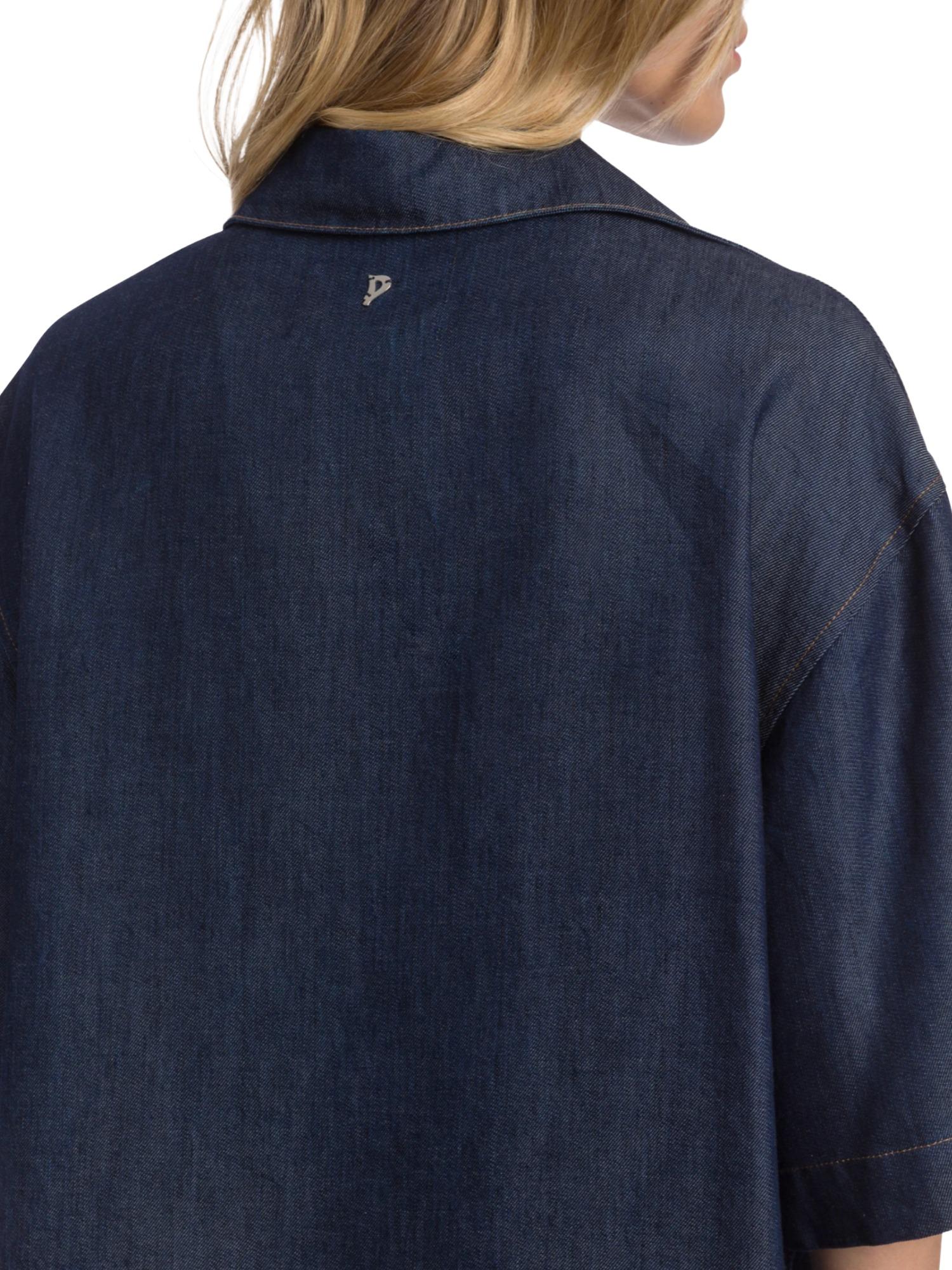 Dondup boxy-fit denim overhemd