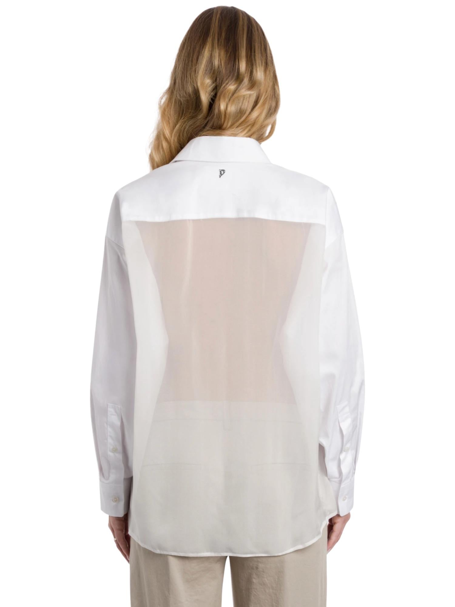 Dondup Camicia con retro in voile