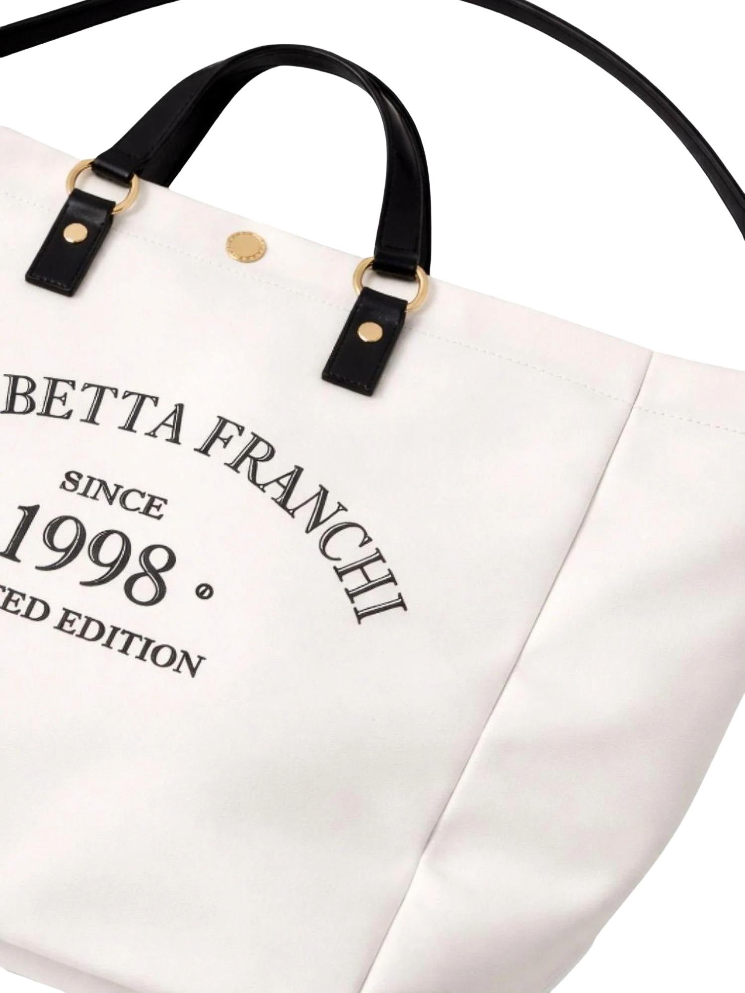 Elisabetta Franchi Borsa tote con logo