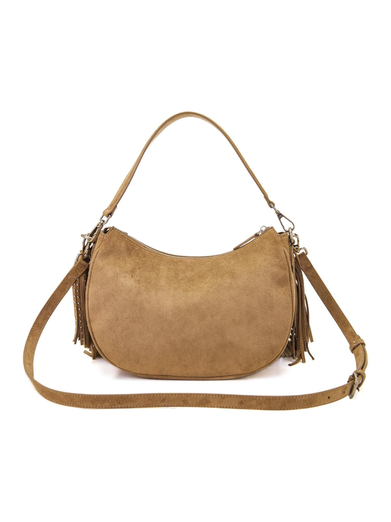 La Carrie Borsa in suede Aztec