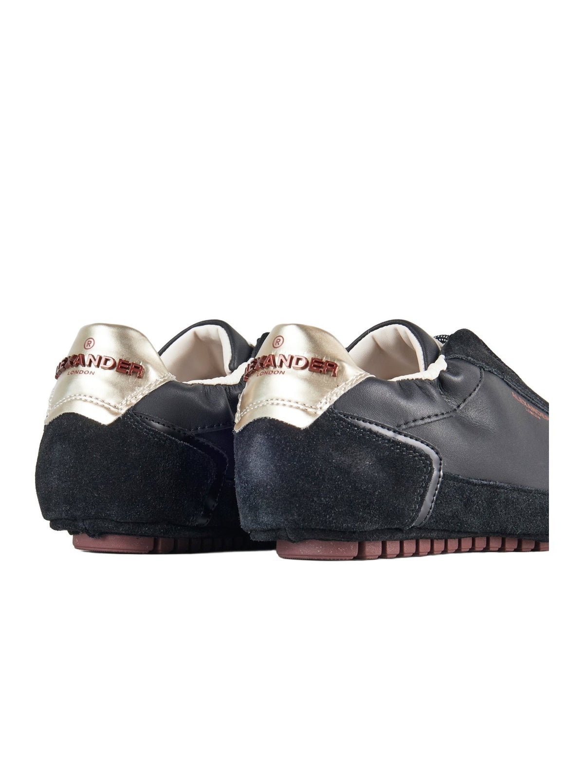 Sneaker Bassa in nappa e suede