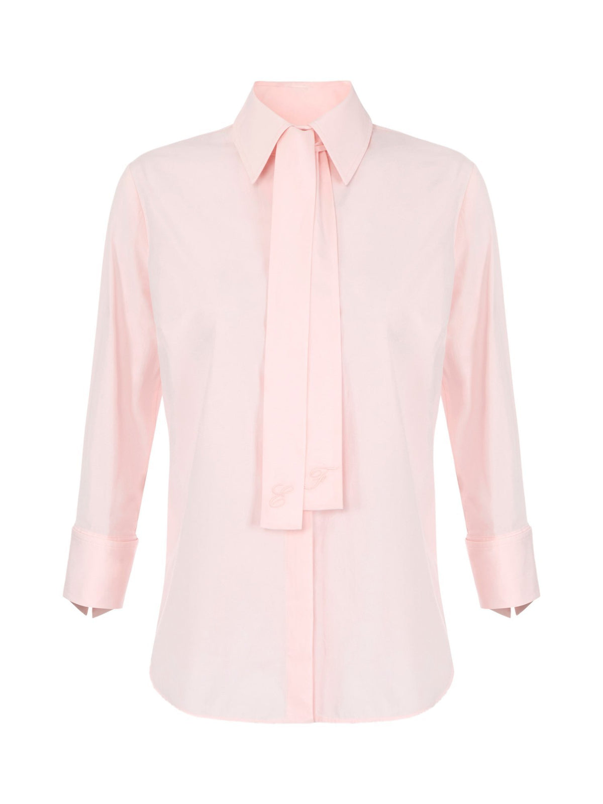Camicia in cotone con fusciacche