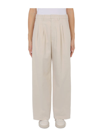 Pantalone Wide Leg con Pince
