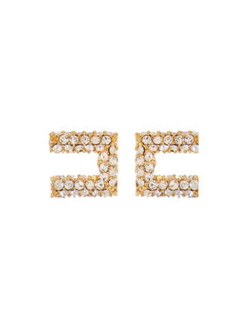 Elisabetta Franchi Orecchini con strass