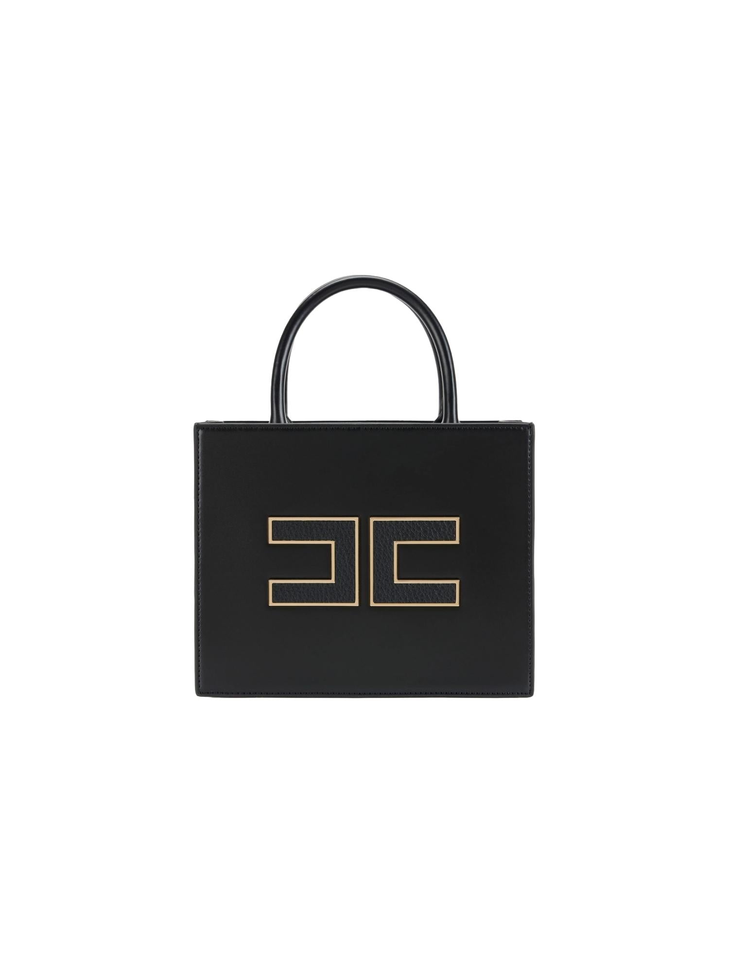 Elisabetta Franchi Borsa tote piccola con logo
