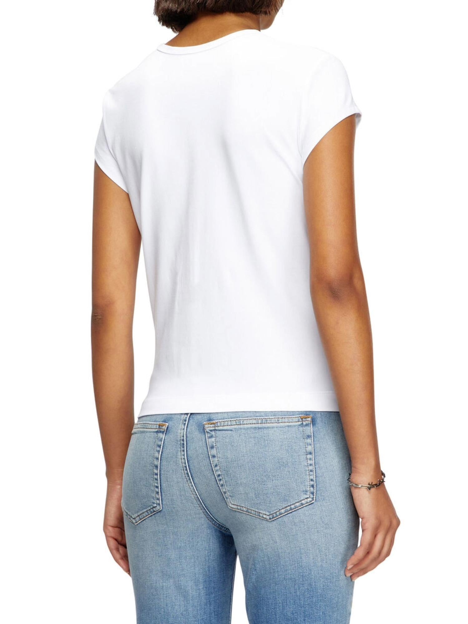 Diesel T-shirt con logo cut-out T-Angie