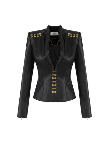 Elisabetta Franchi Veste avec crochets bijoux