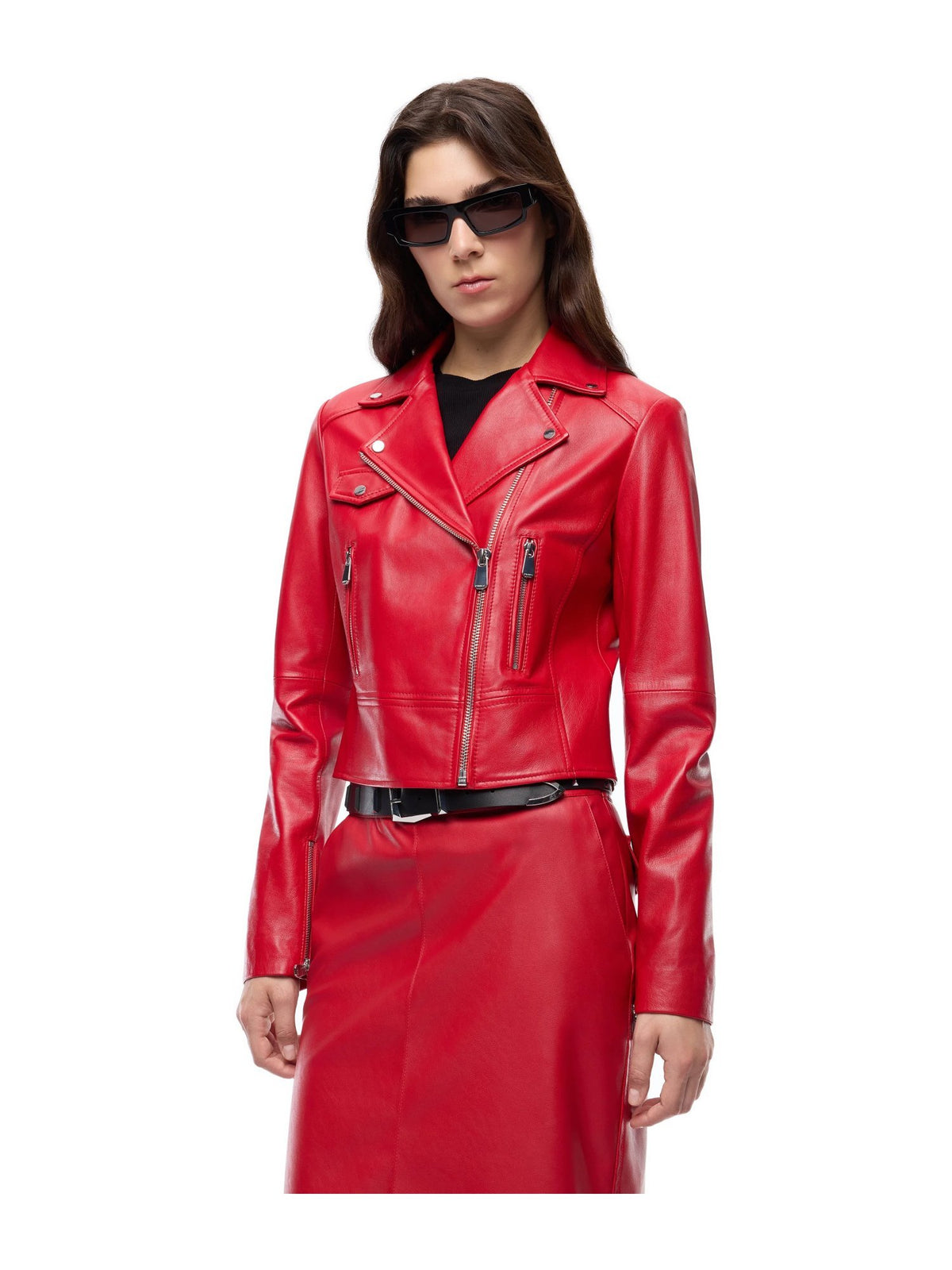 Giacca in Nappa Chiodo Biker