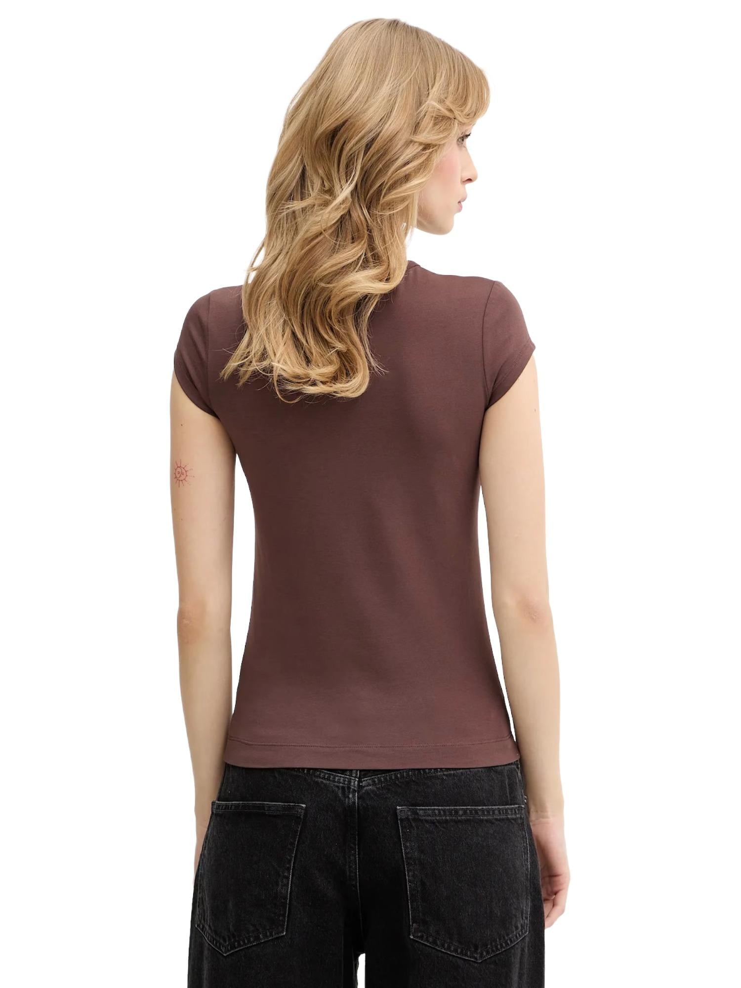 Diesel T-shirt con logo cut-out T-Angie-Od