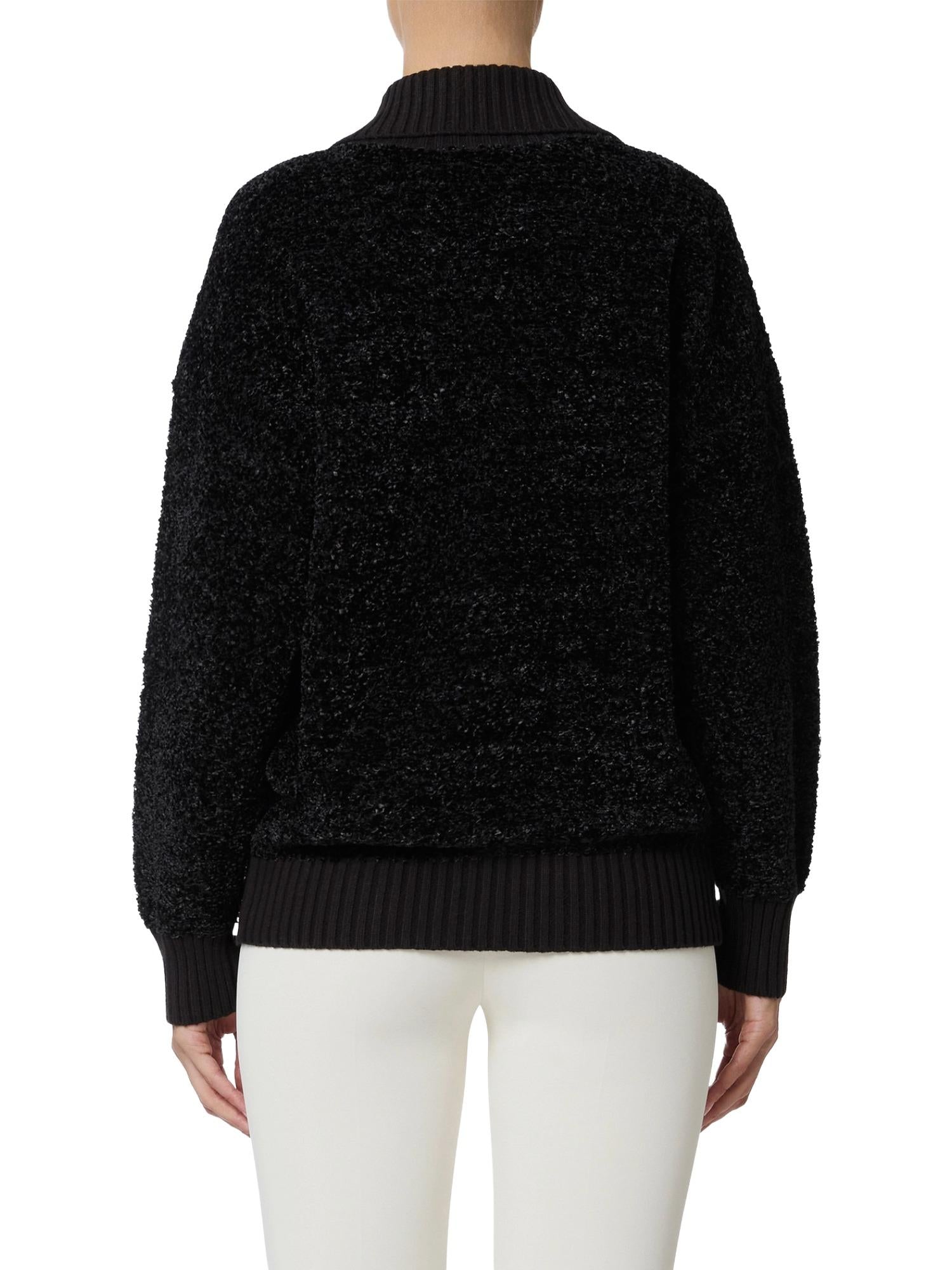 Elisabetta Franchi Cardigan in ciniglia bouclè