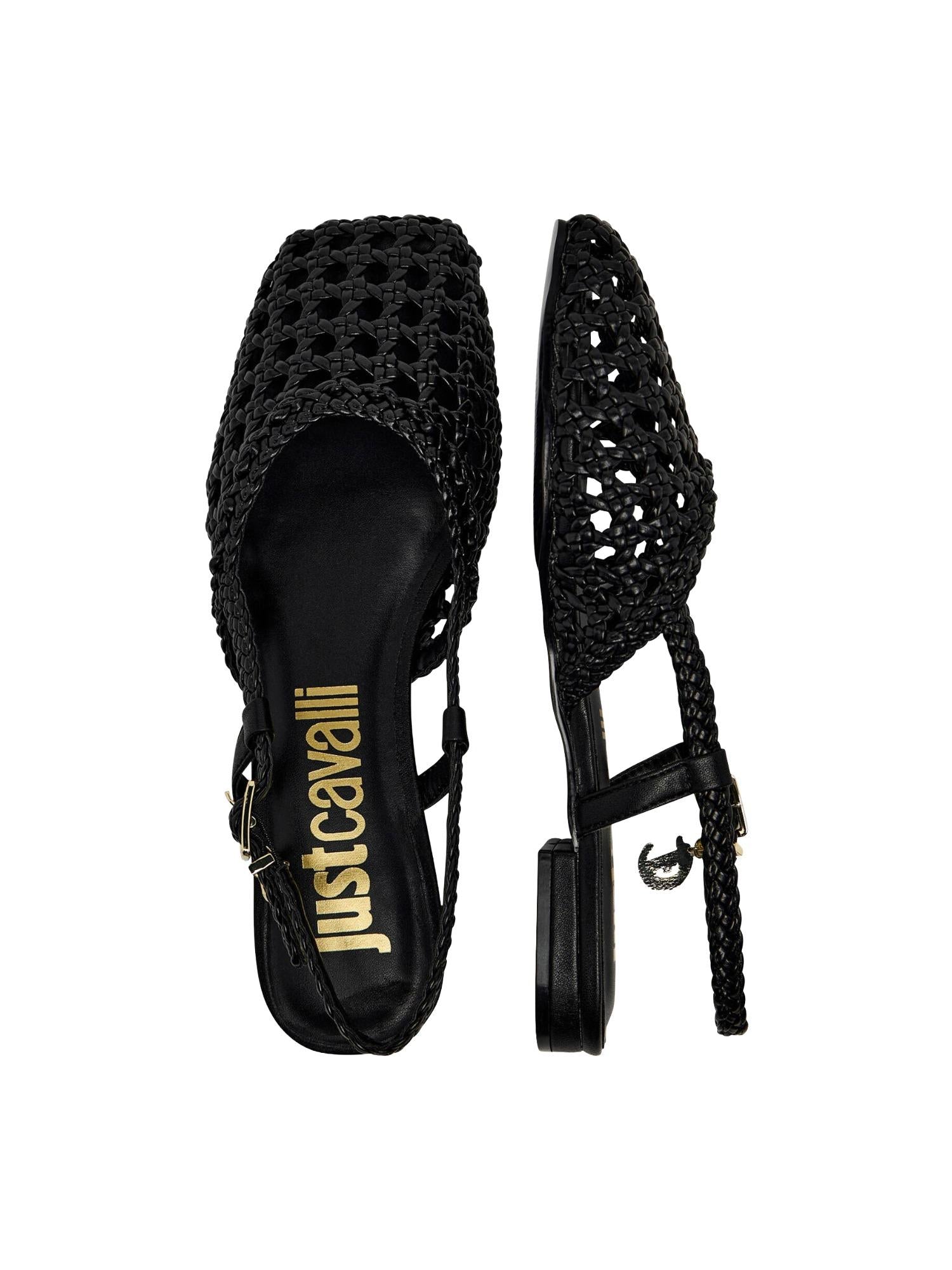 Just Cavalli Ballerine con punta quadrata