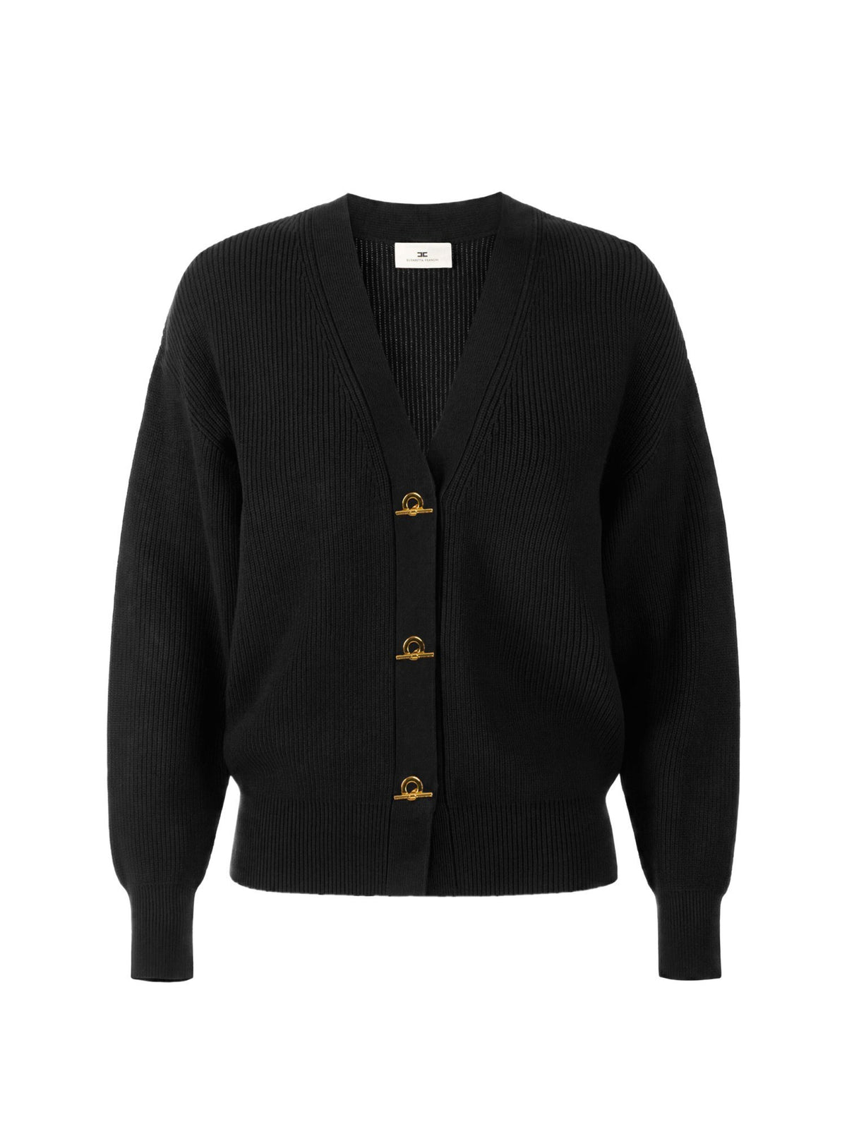 Cardigan in maglia con bottoni gioiello