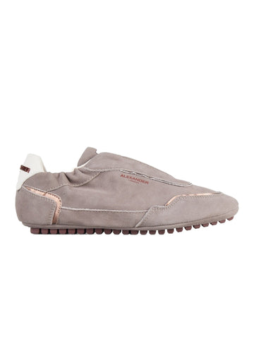 Sneaker Bassa in suede marrone