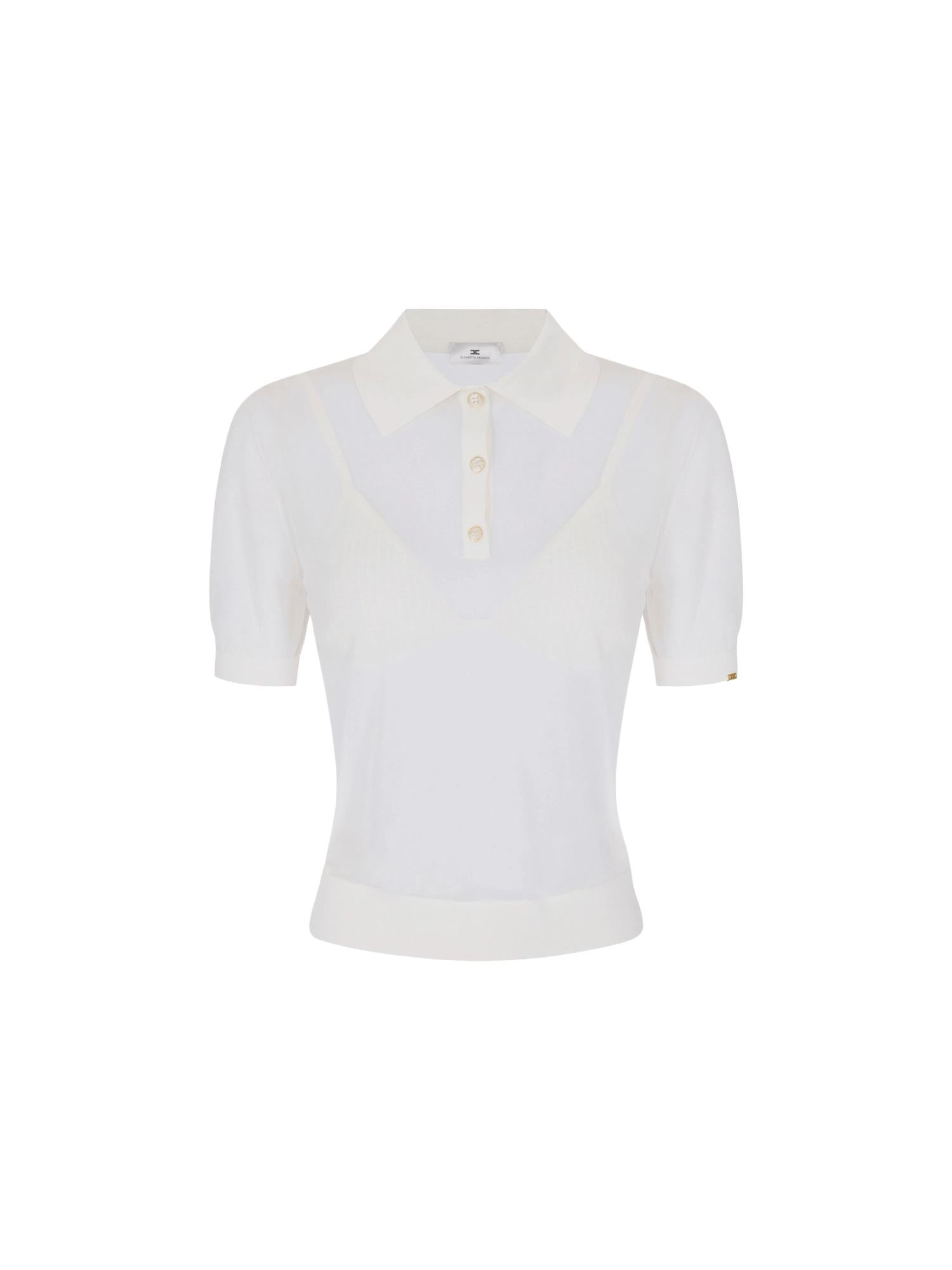 Elisabetta Franchi Polo con reggiseno