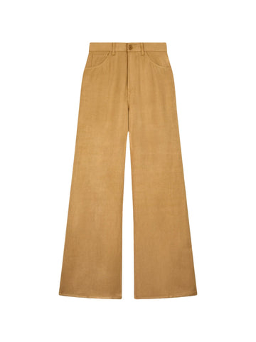 Dondup Pantalone wide leg Amber