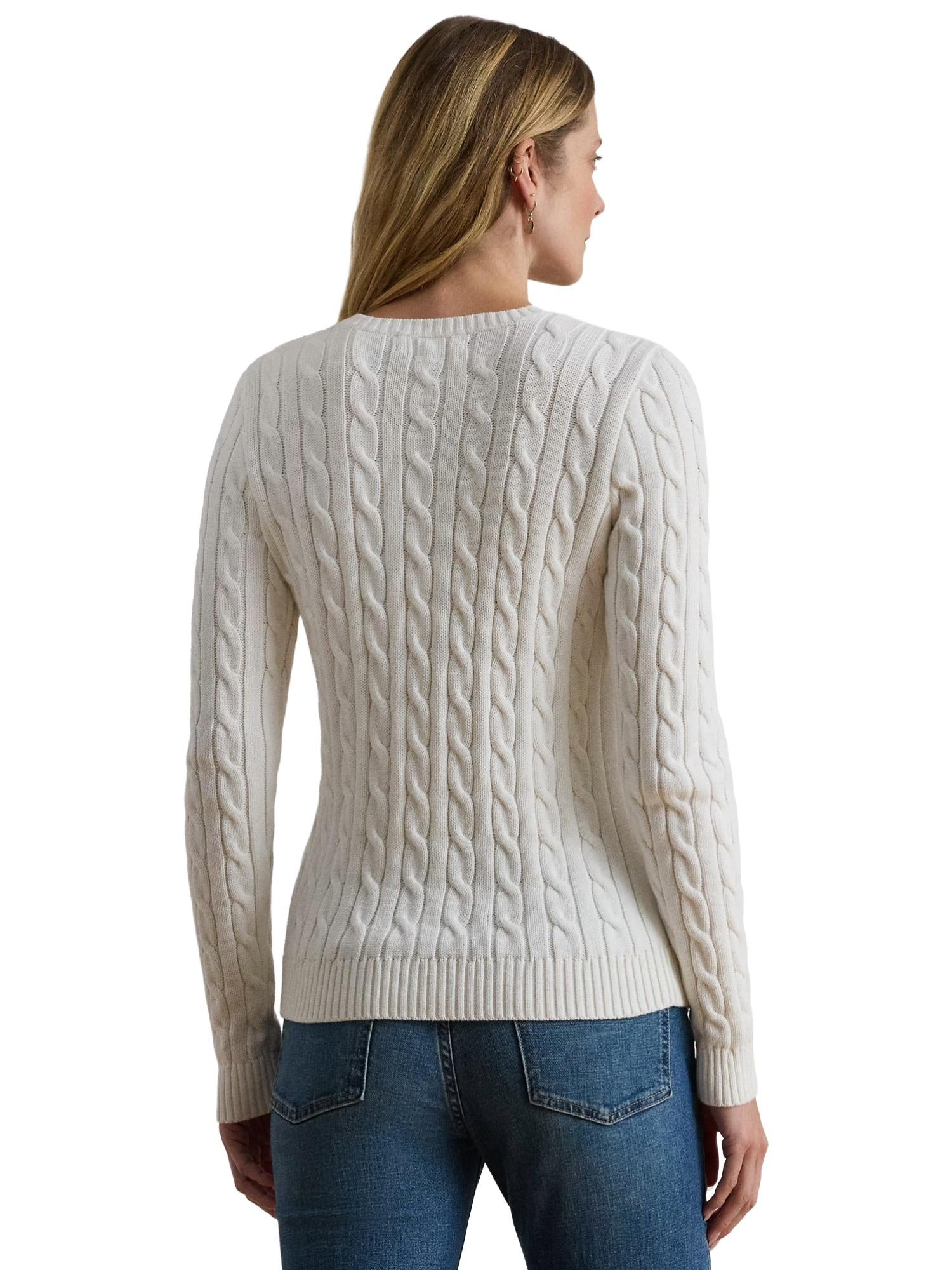 Lauren Ralph Lauren Maglia a trecce Montiva