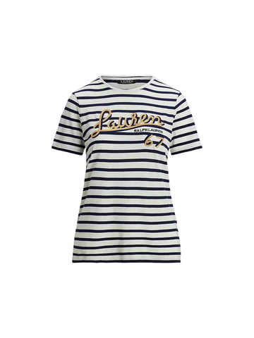 Lauren Ralph Lauren T-shirt a righe Katlin