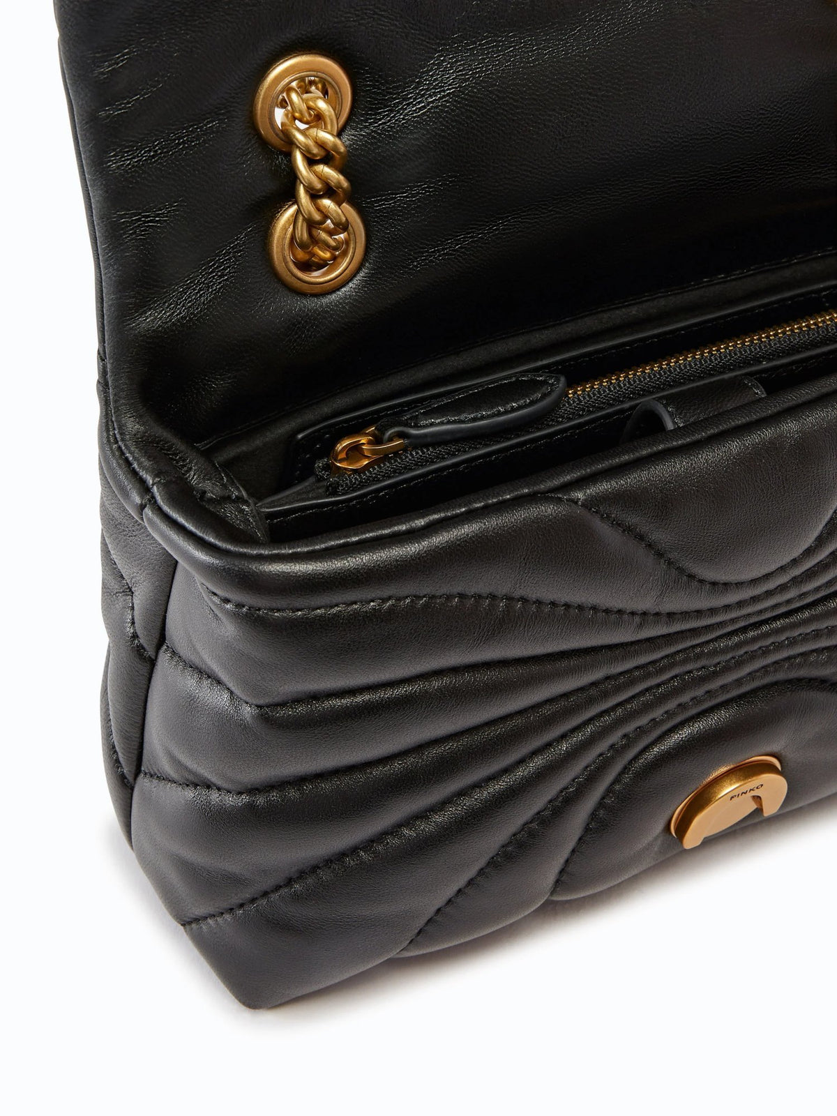 Borsa Tracolla con Fibbia Logo Love Puff Birds Diamond Cut