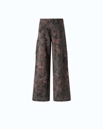 Pinko Pantalone Palazzo in Gabardina di Cotone donna