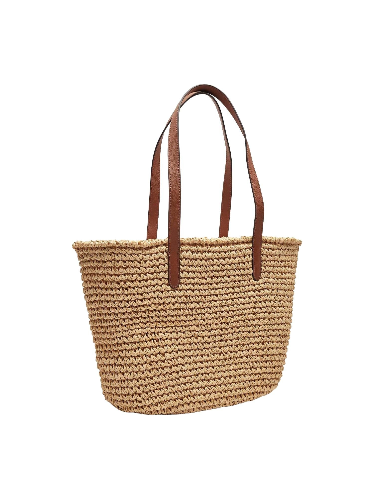 Lauren Ralph Lauren Borsa in paglia crochet Lainey