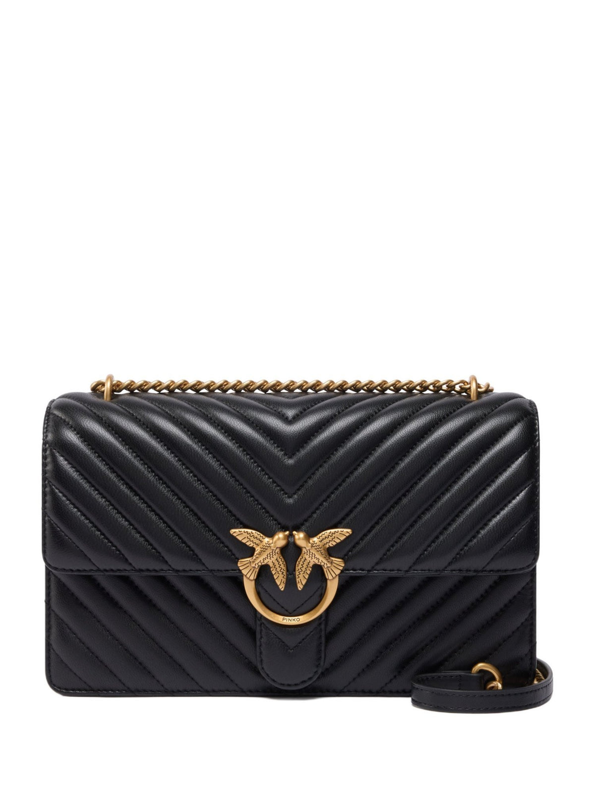 Borsa media a tracolla love bag one chevron new buckle