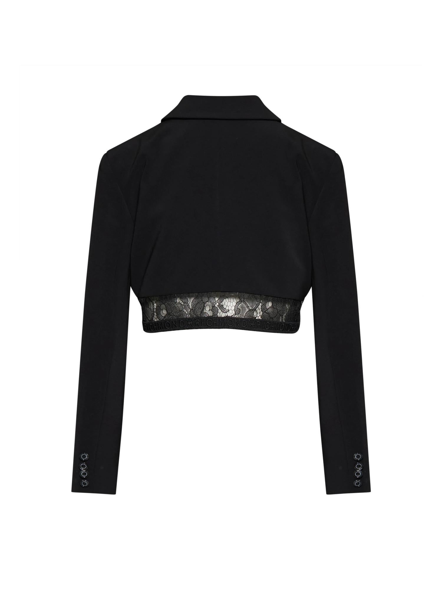 Richmond X Giacca crop con pizzo Vorden
