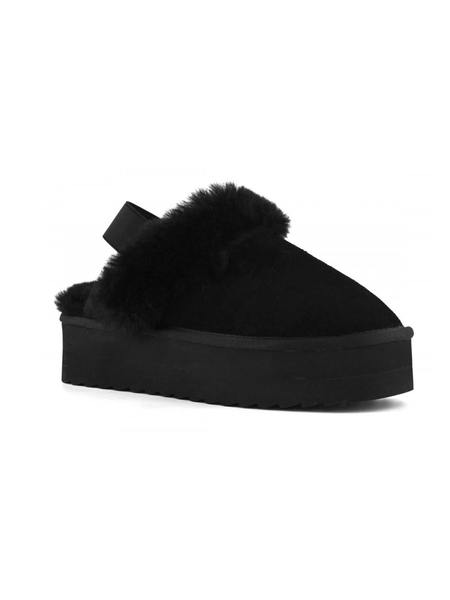 Colors of California Slipper platform in suede