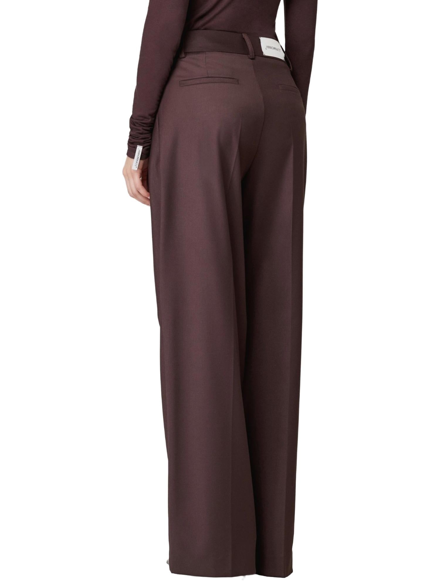 Hinnominate Pantalone in twill con pinces