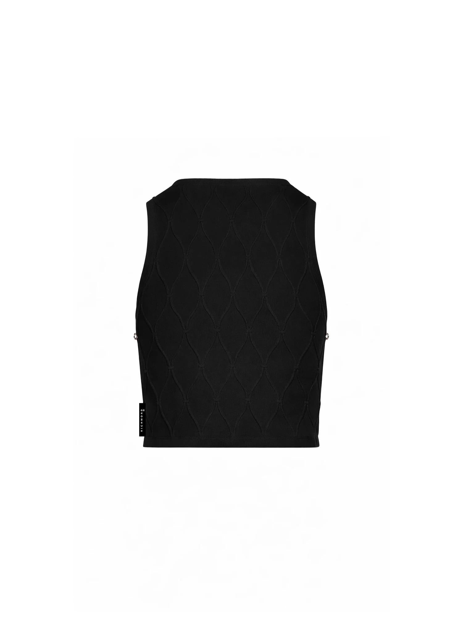 Richmond X Top con logo allover Rasum