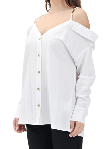 Versace Jeans Couture Camicia con spalle scoperte
