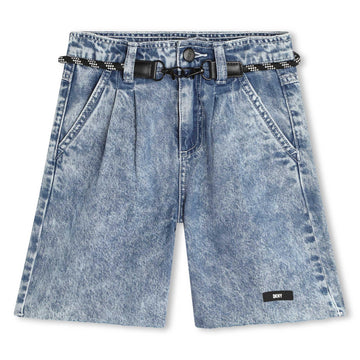 DKNY Shorts di jeans con cintura