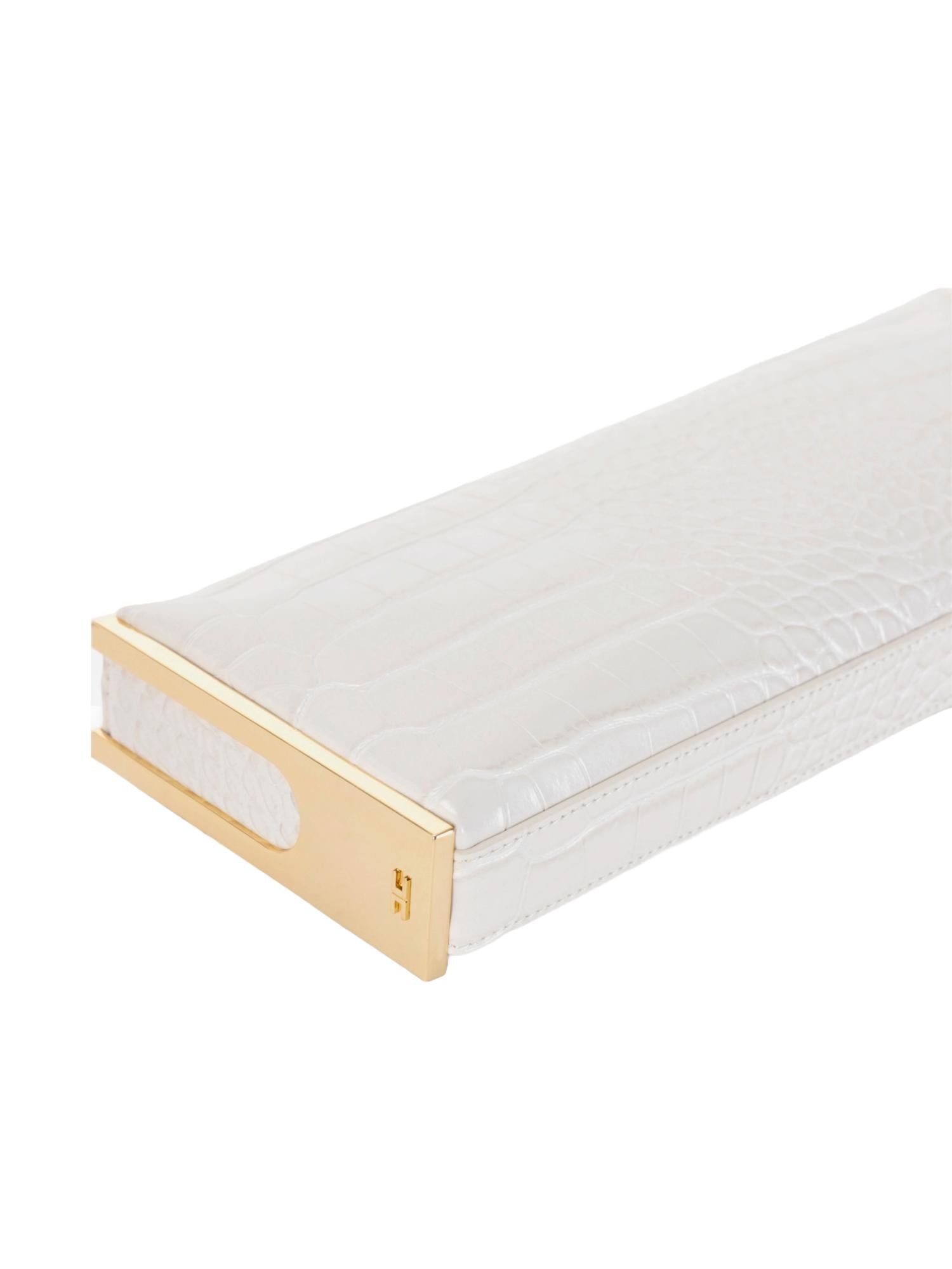 Elisabetta Franchi Borsa cocco con zip