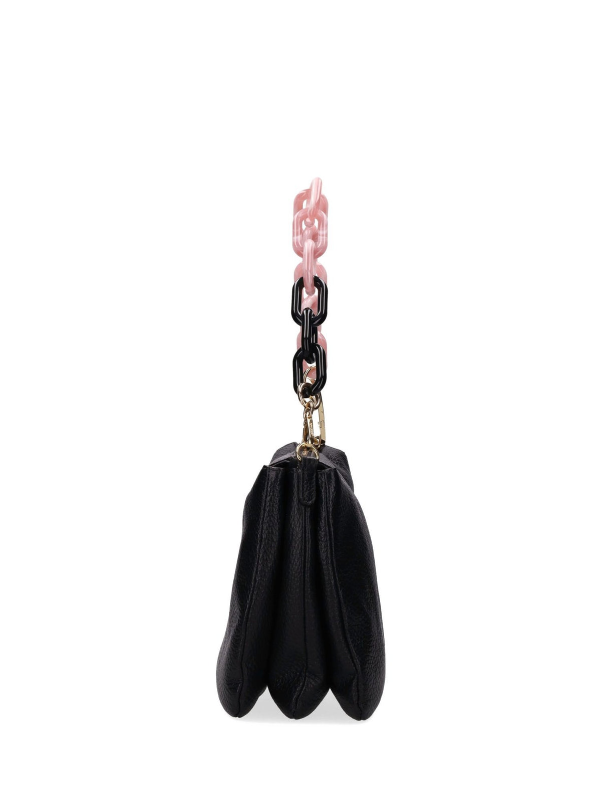 Borsa a Spalla con Maxi Catena Bicolore