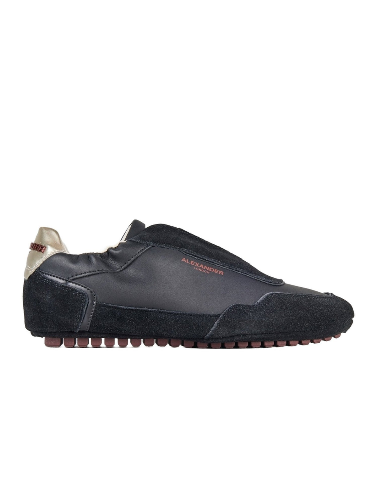 Sneaker Bassa in nappa e suede