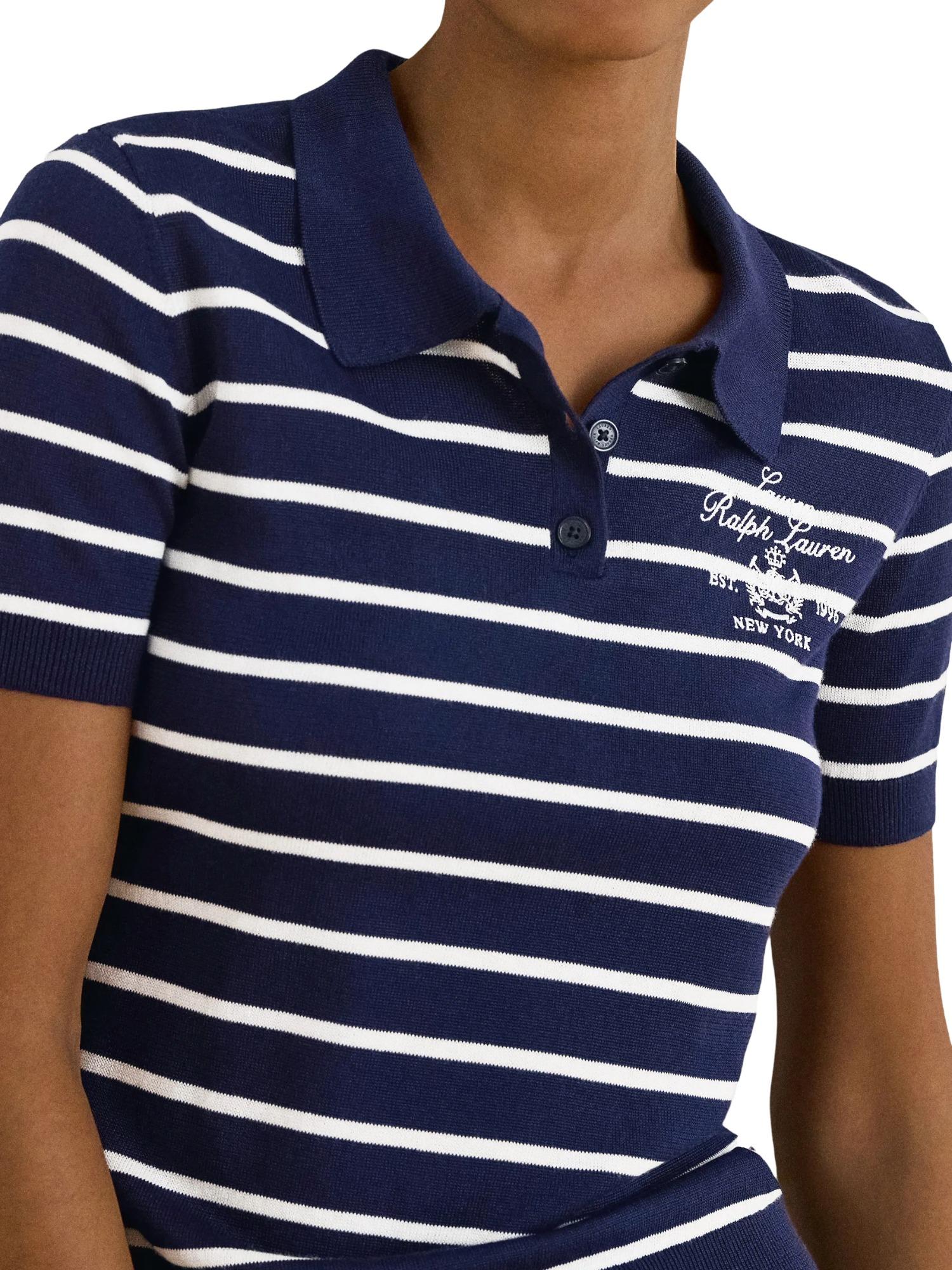 Lauren Ralph Lauren Polo a righe Nitrissa