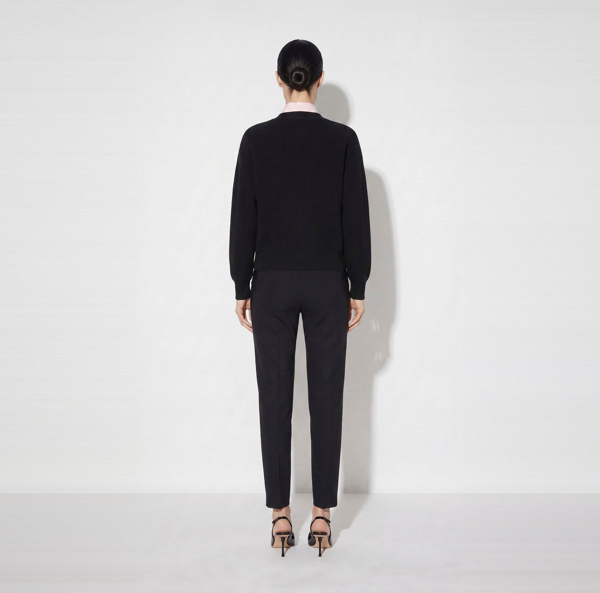 Cardigan in maglia con bottoni gioiello