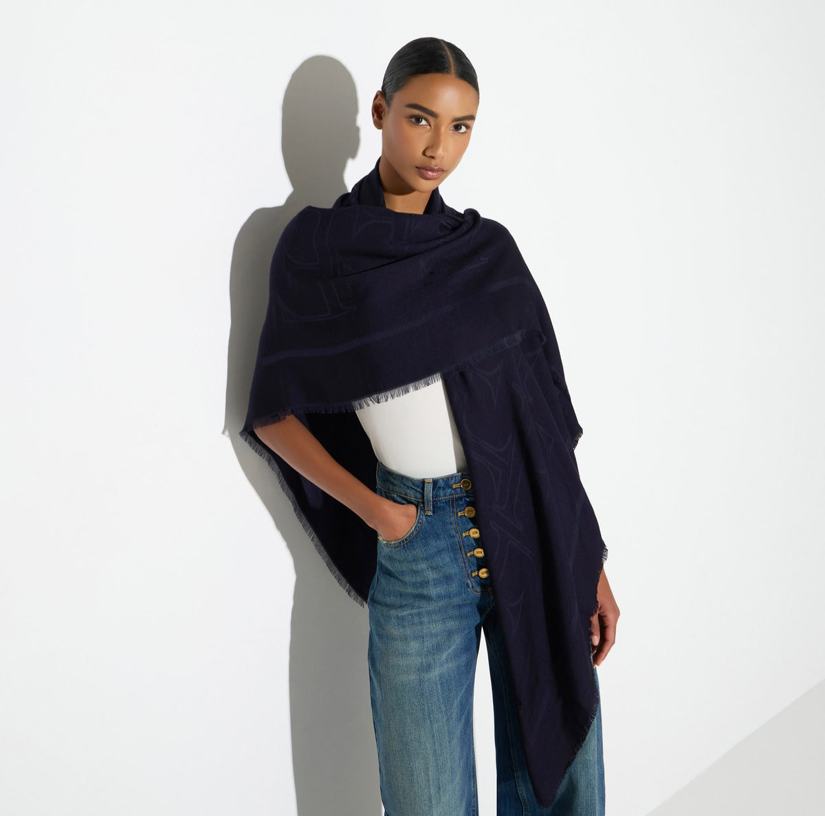 Foulard in viscosa e modal