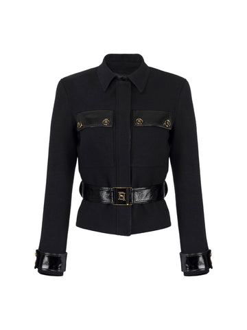 Elisabetta Franchi Giubbotto con cintura