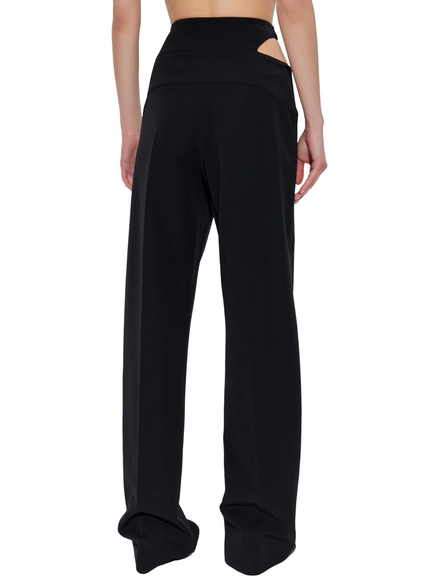 Versace Jeans Couture Pantalone con doppia fibbia Baroque