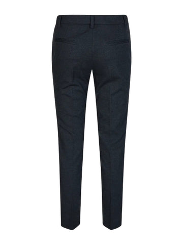 Pantalone slim fit bello con piega stirata