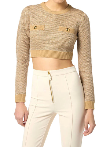 Elisabetta Franchi Maglia con paillettes