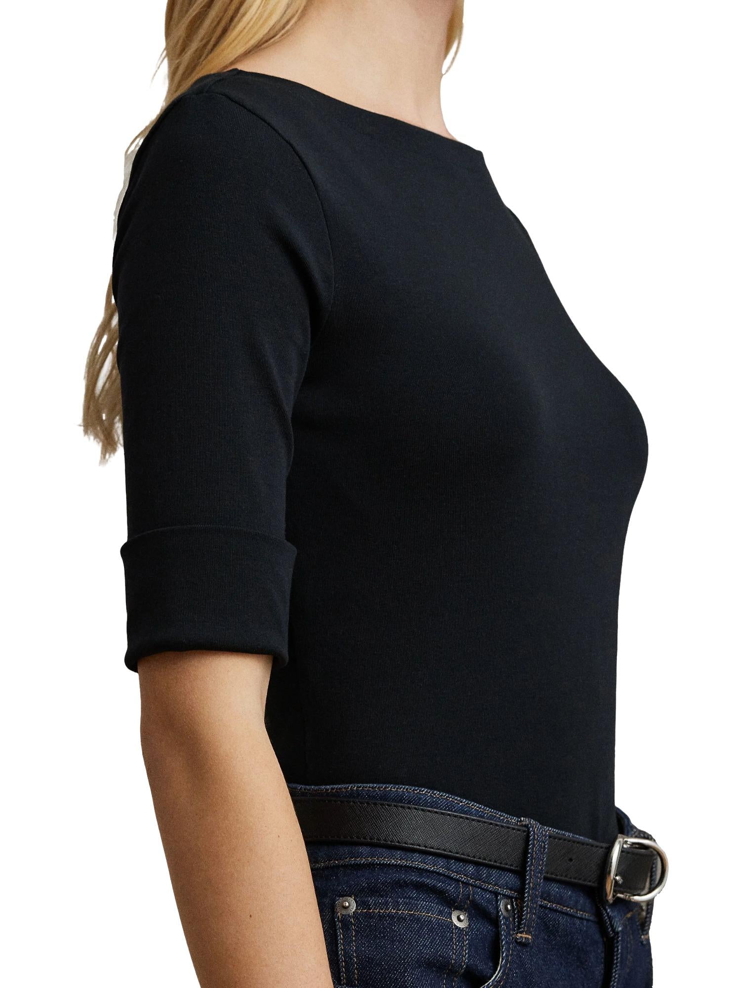 Lauren Ralph Lauren T-shirt con scollo a barca Judy