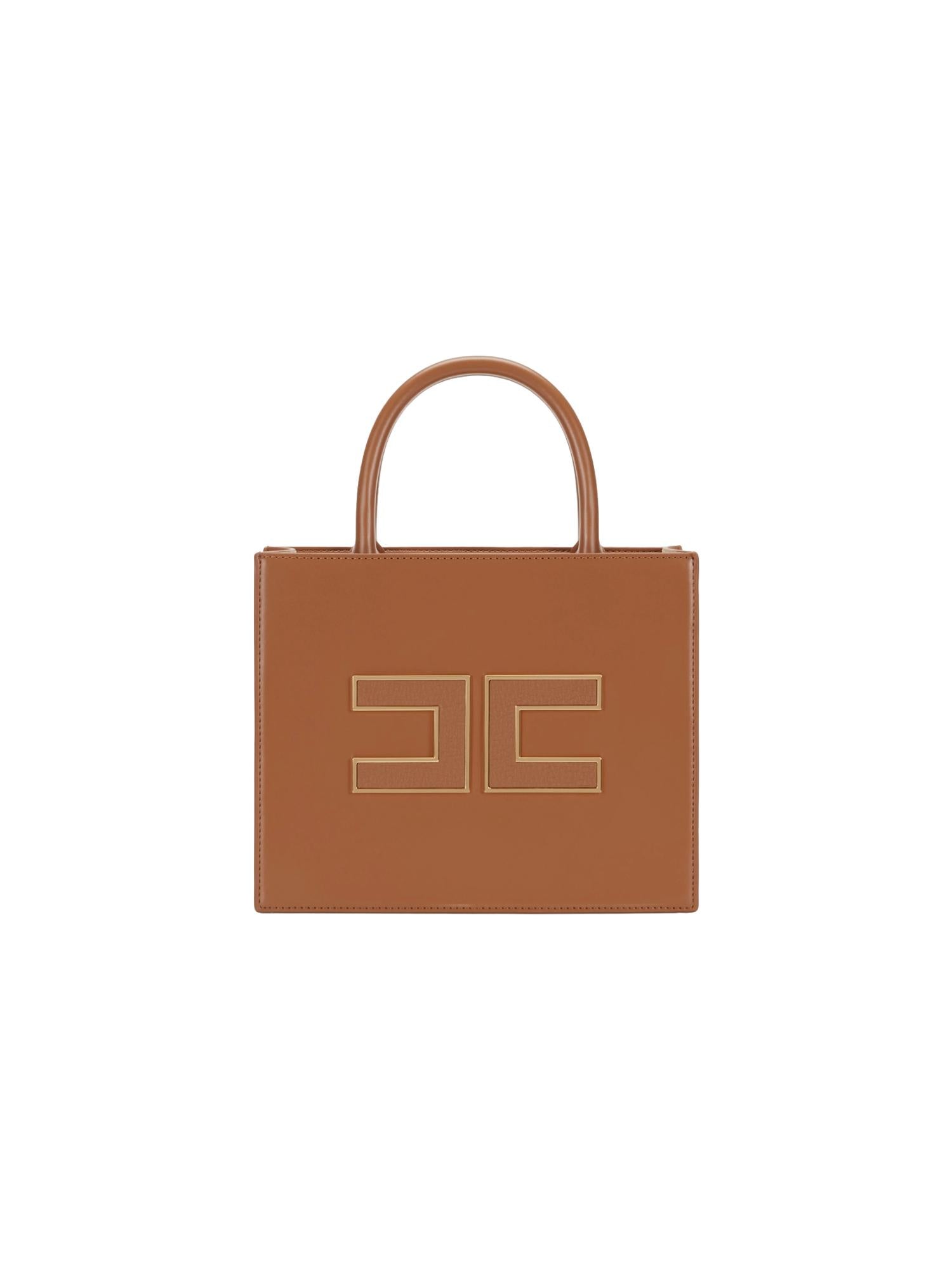 Elisabetta Franchi Borsa tote piccola con logo