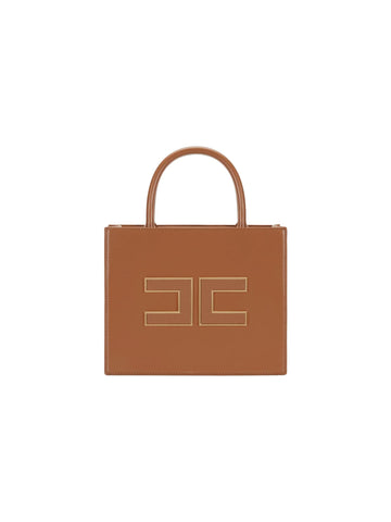 Elisabetta Franchi Borsa tote piccola con logo