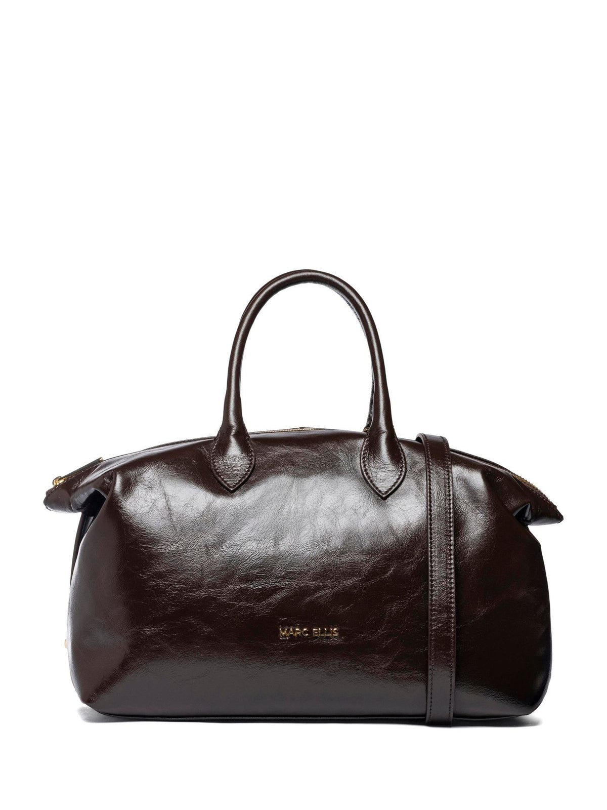 Borsa Bauletto Softy M in Pelle Lucida